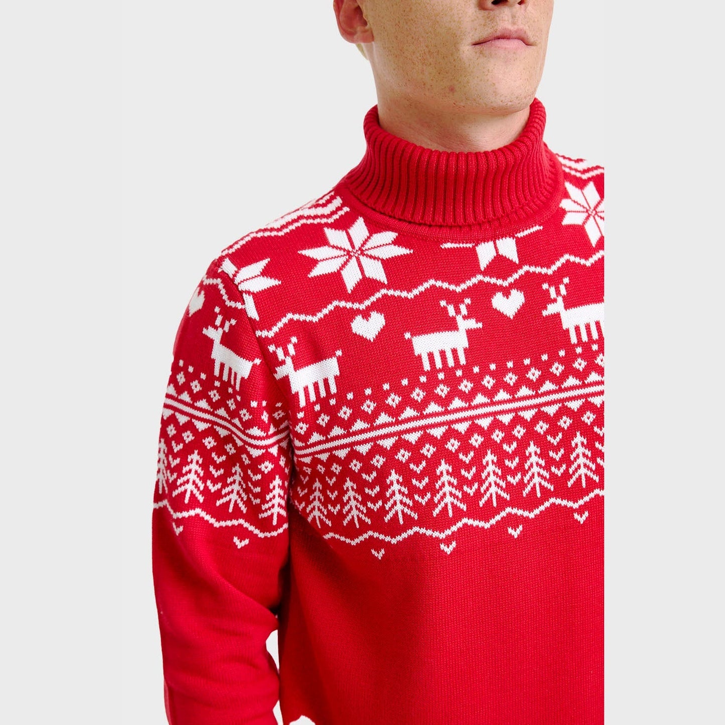 Velina Moda | The Greenland Christmas turtleneck sweater Men's