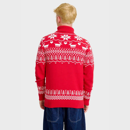 Velina Moda | The Greenland Christmas turtleneck sweater Men's
