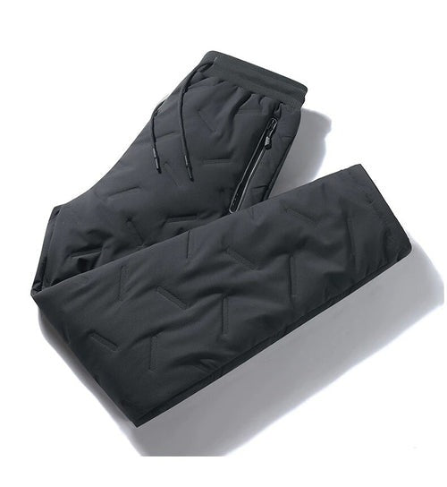 Velina Moda | Men's Double Layer Pants - Fleece Lined & Stylish Design