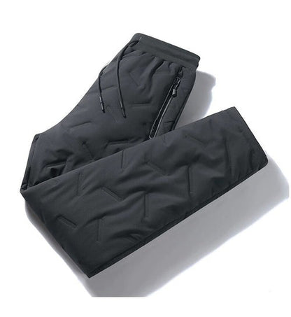 Velina Moda | Men's Double Layer Pants - Fleece Lined & Stylish Design
